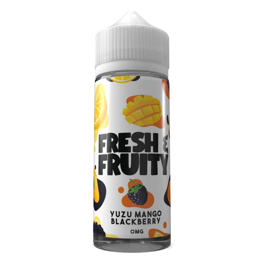 Fresh & Fruity - Yuzu Mango Blackberry E-liquid 120ML Shortfill - Ubervape