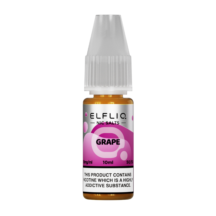 Elf Bar ELFLIQ - Grape 10ml E-liquid Salt Nic