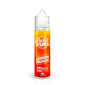 Pocket Fuel - Lemon Papaya E-liquid 60ml Shortfill - Ubervape