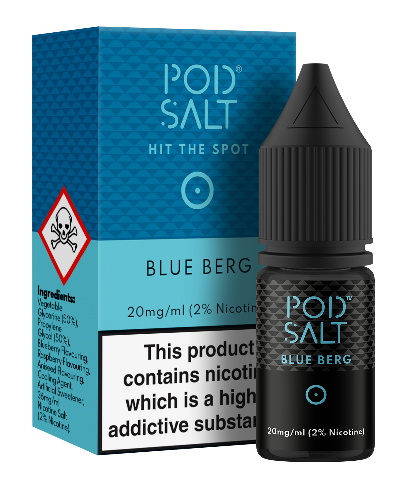 Pod Salt - Blue Berg E-liquid - Ubervape