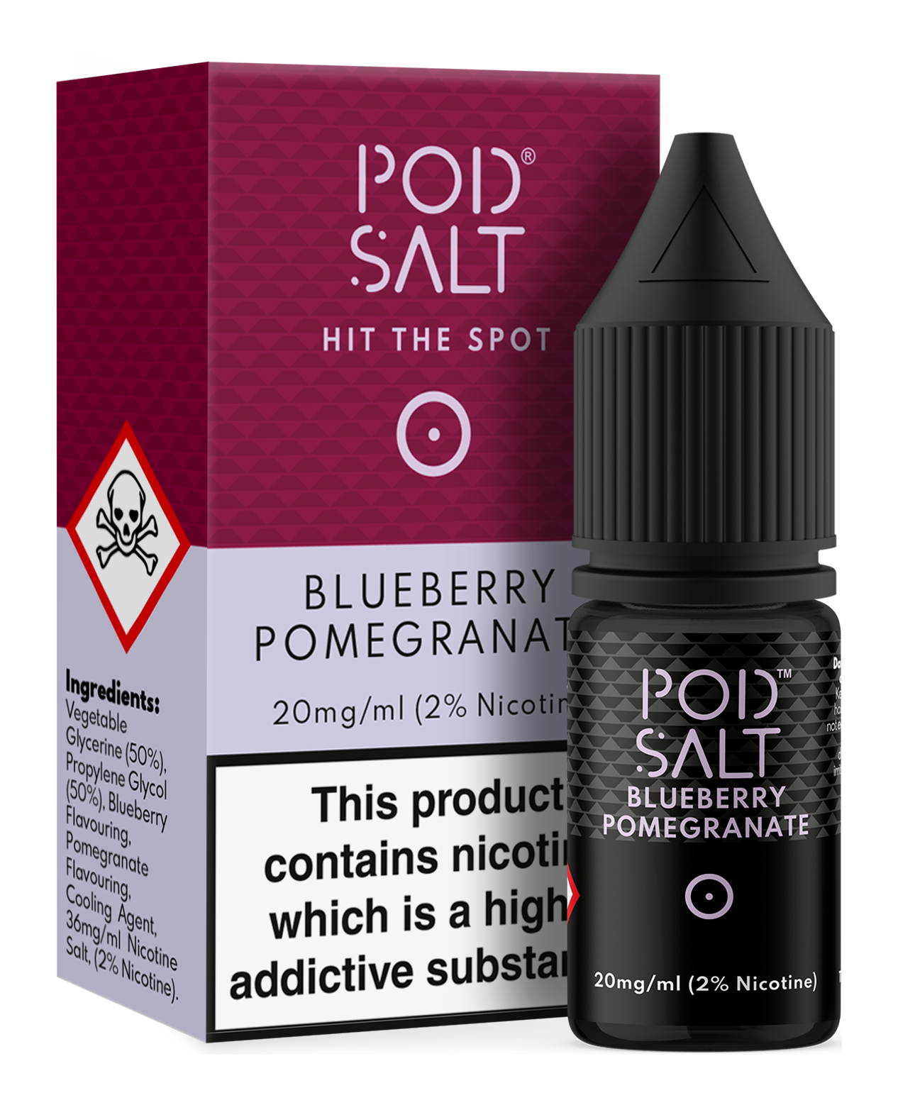 Pod Salt - Blueberry Pomegranate E-liquid