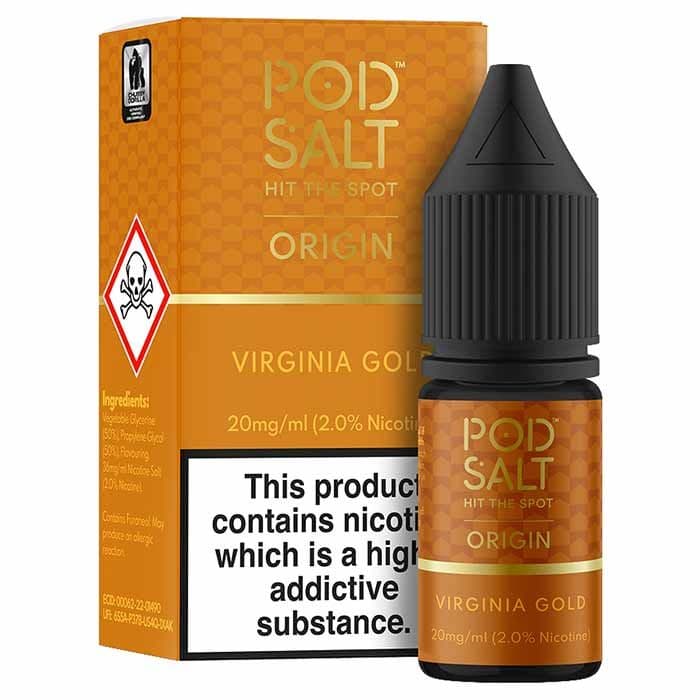 Pod Salt - Virginia Gold E-liquid Pod Salt - Virginia Gold E-liquid