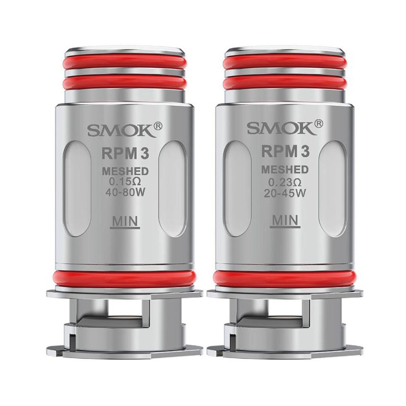 Smok RPM-3 Coils - 0.15ohm or 0.23ohm x 5 (Pack)