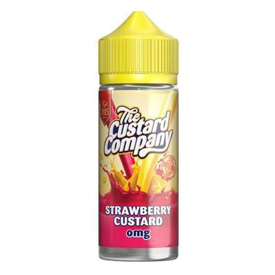 The Custard Company - Strawberry E-liquid Shortfill - 100ml - Ubervape