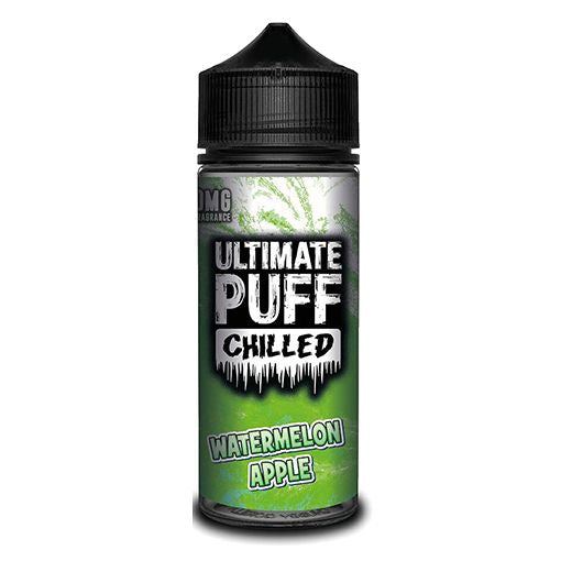 Ultimate Puff  Chilled - Watermelon Apple E-liquid 120ML Shortfill