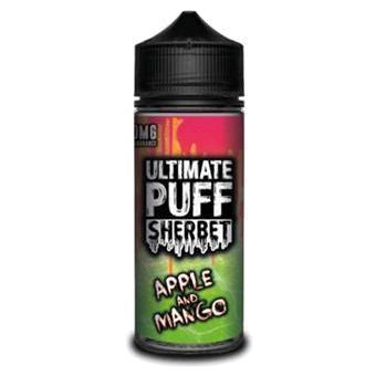 Ultimate Puff Sherbet - Apple & Mango E-liquid 120ML Shortfill