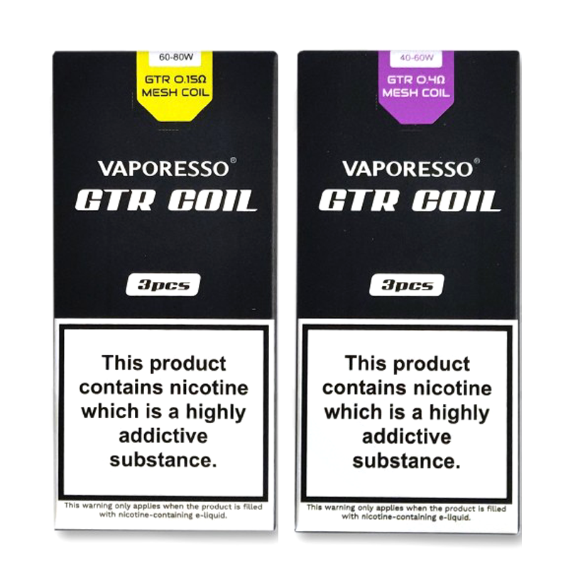 Vaporesso GTR Coils - 0.4ohm or 0.15ohm