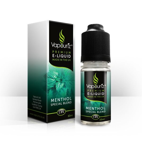 Vapouriz E Liquid Menthol Special Blend Vapouriz E Liquid Menthol Special Blend