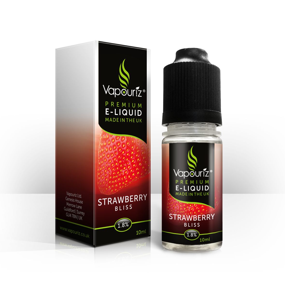 Vapouriz E Liquid (Strawberry Bliss)