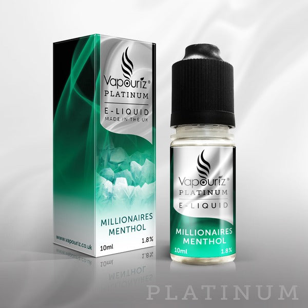 Vapouriz Platinum Millionaires Menthol