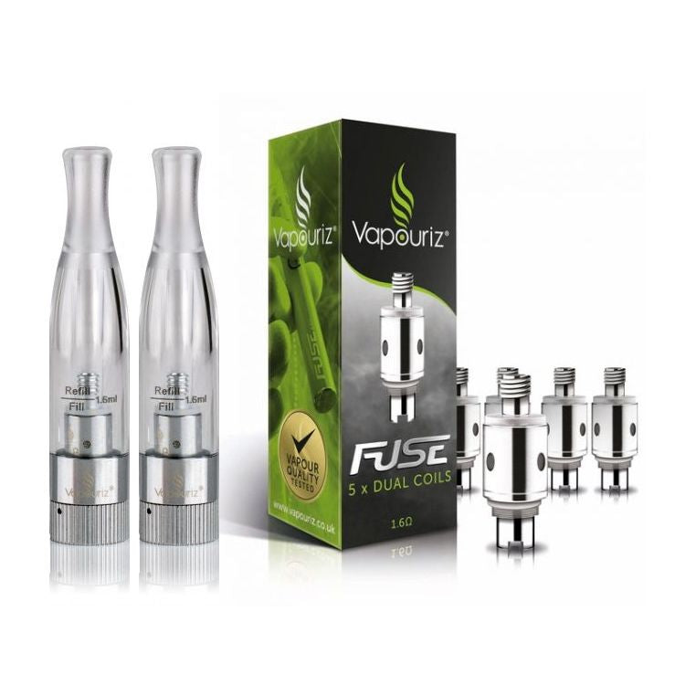 Vapourize Fuse Clearomizer and Coils
