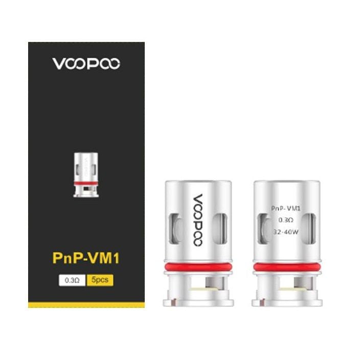 Voopoo Vinci - PnP-VM1 0.3ohm Coils - Single Or 5 Pack