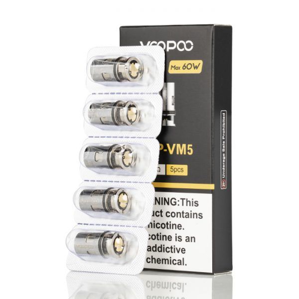 Voopoo Vinci - PnP-VM5 02ohm Coils - 5 Pack Voopoo Vinci - PnP-VM5 02ohm Coils - 5 Pack