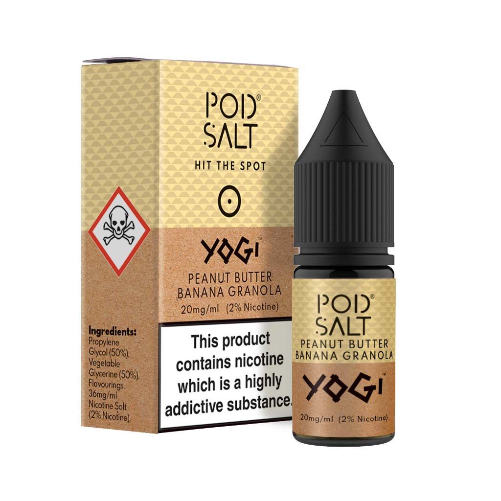 Pod Salt Fusion - Peanut Butter Banana Granola E-liquid