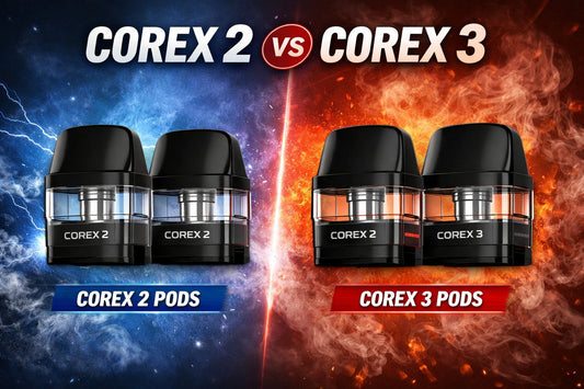 vaporesso corex 2 versus corex 3 pods