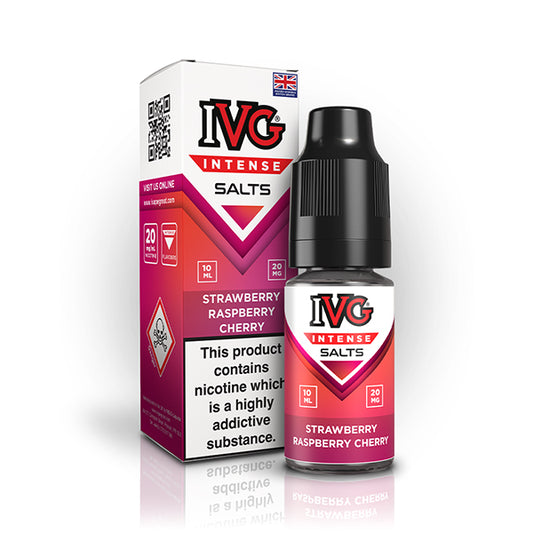 IVG Intense Salts - Strawberry Raspberry Cherry E-liquid Salt Nic