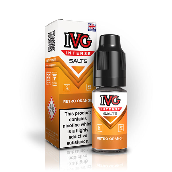 IVG Intense Salts - Retro Orange E-liquid Salt Nic