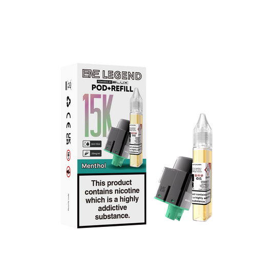 ELUX ENE Legend 15k - Replacement Pods - Menthol