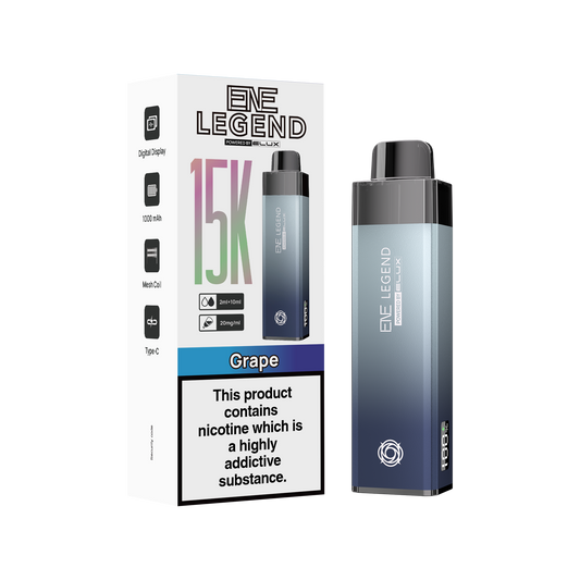 ELUX ENE Legend 15k - Rechargeable Replacement Pod Device - Grape