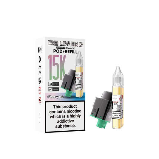 ELUX ENE Legend 15k - Replacement Pods - Cherry Ice