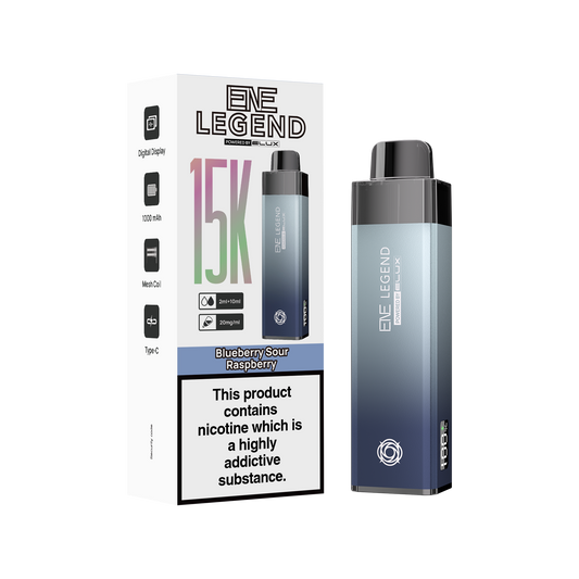 ELUX ENE Legend 15k - Rechargeable Replacement Pod Device - Blueberry Sour Raspberry
