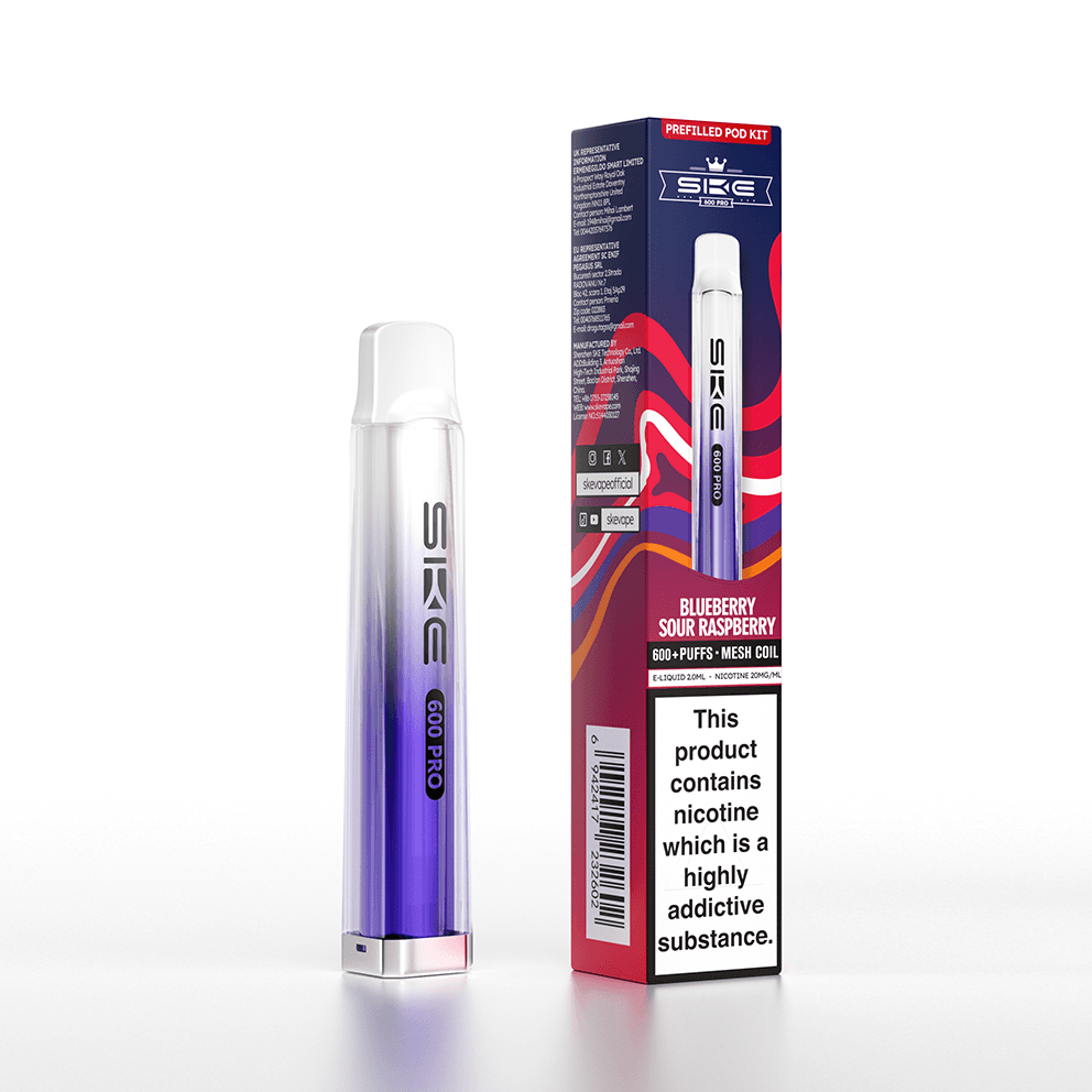 SKE 600 Pro - Replacement Pod Device - Blueberry Sour Raspberry - Ubervape