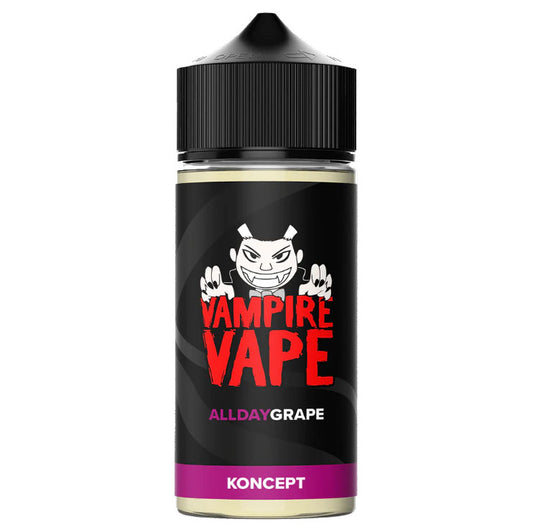 Vampire Vape Koncept - All Day Grape 120ml E-liquid Shortfill - Ubervape