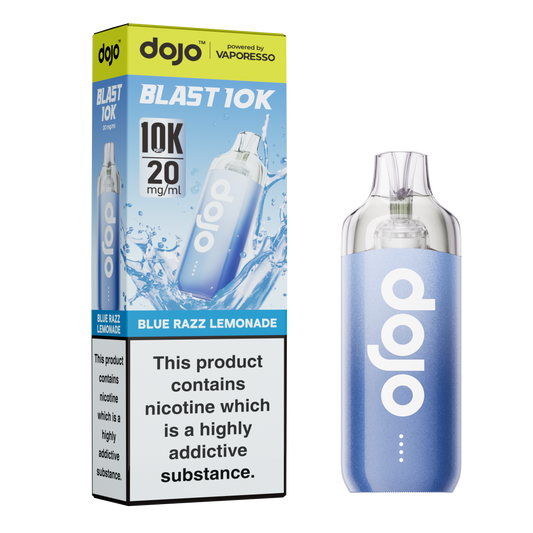 Vaporesso DOJO Blast 10K - Replacement Disposable Pod Device - Blue Razz Lemonade