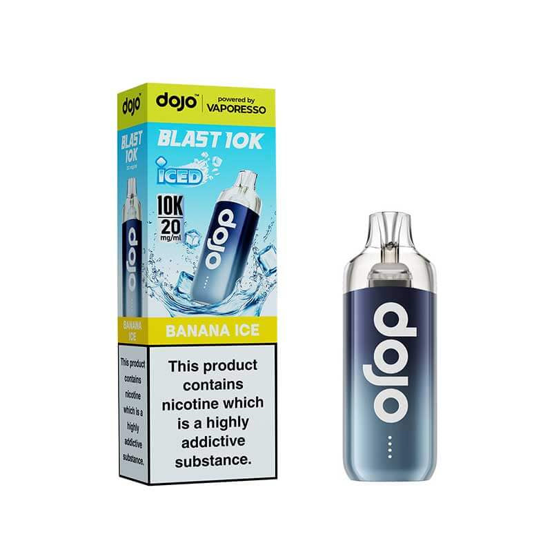 Vaporesso DOJO Blast 10K - Replacement Disposable Pod Device - Banana Ice