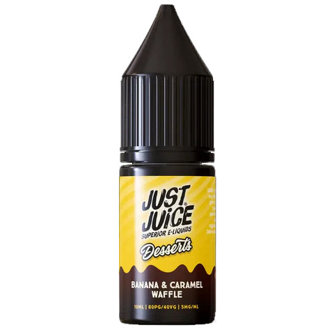 Just Juice Desserts - Banana & Caramel Waffle 10ml Salt E-liquid - Ubervape