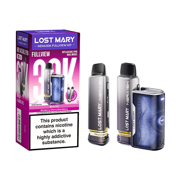 Lost Mary Nera30k - Rechargeable Disposable Pod Device - Berry Edition