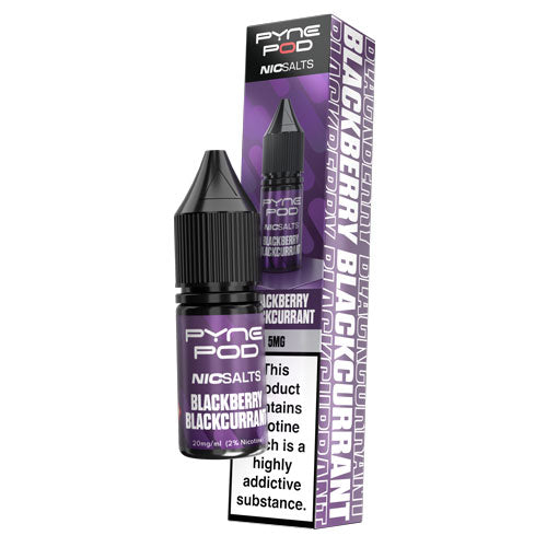 Pyne Pod Nic Salts - Blackberry Blackcurrant E-liquid Salt Nic