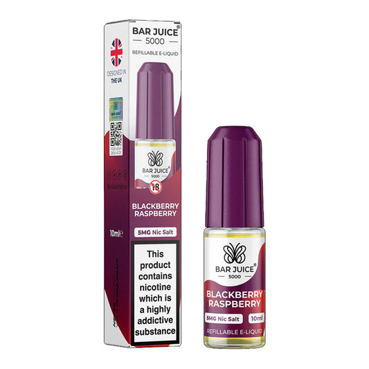 Bar Juice 5000 - Nic Salts - Blackberry Raspberry