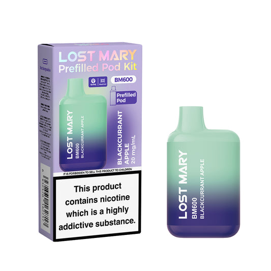 Elf Bar Lost Mary - Replacement Pod Device - Blackcurrant Apple