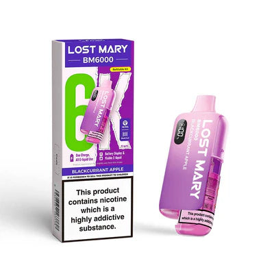 Lost Mary BM6000 - Rechargeable Replacement Pod Device - Blackcurrant Apple - Ubervape