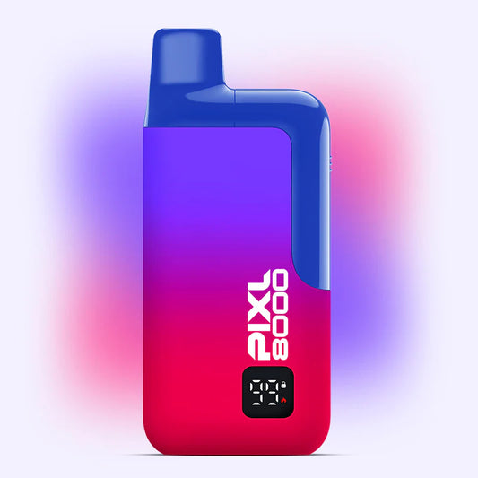 Pixl 8000 - Rechargeable Disposable Pod Device - Blue Cherry Cranberry