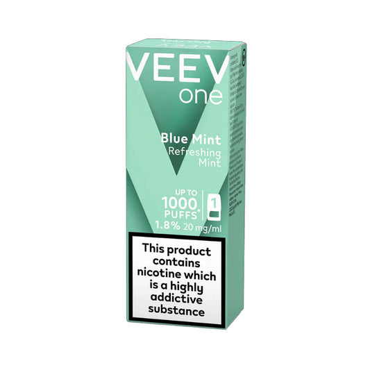 VEEV ONE - Blue Mint - 2ml Pre-filled Pod x 1 (Pack) - Ubervape