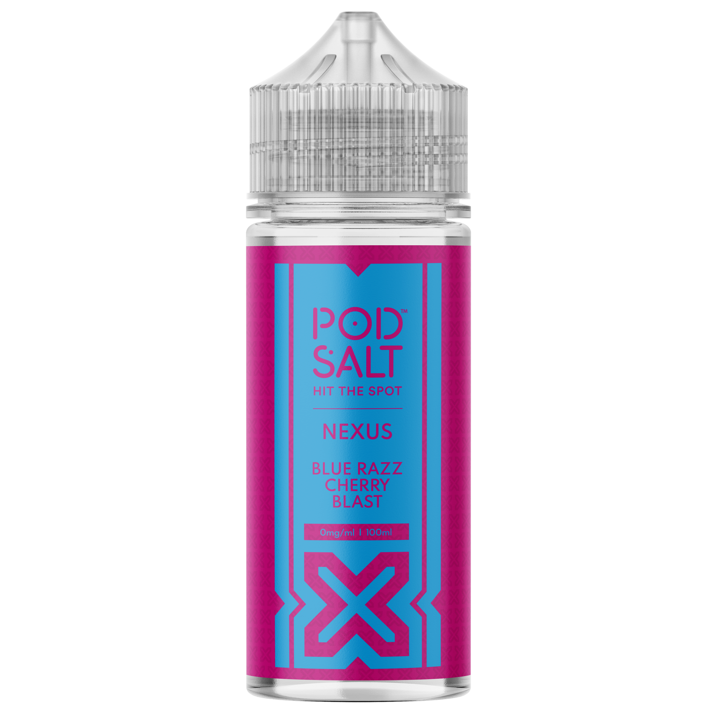 Pod Salt Nexus - Blue Razz Cherry Blast E-liquid 120ML Shortfill