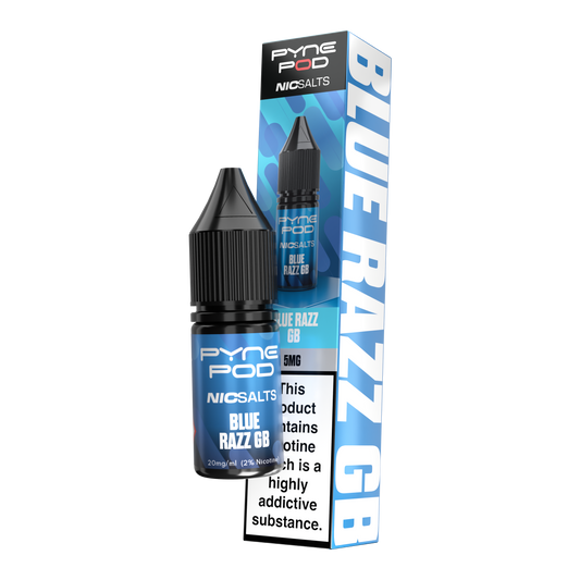 Pyne Pod Nic Salts - Blue Razz GB E-liquid Salt Nic