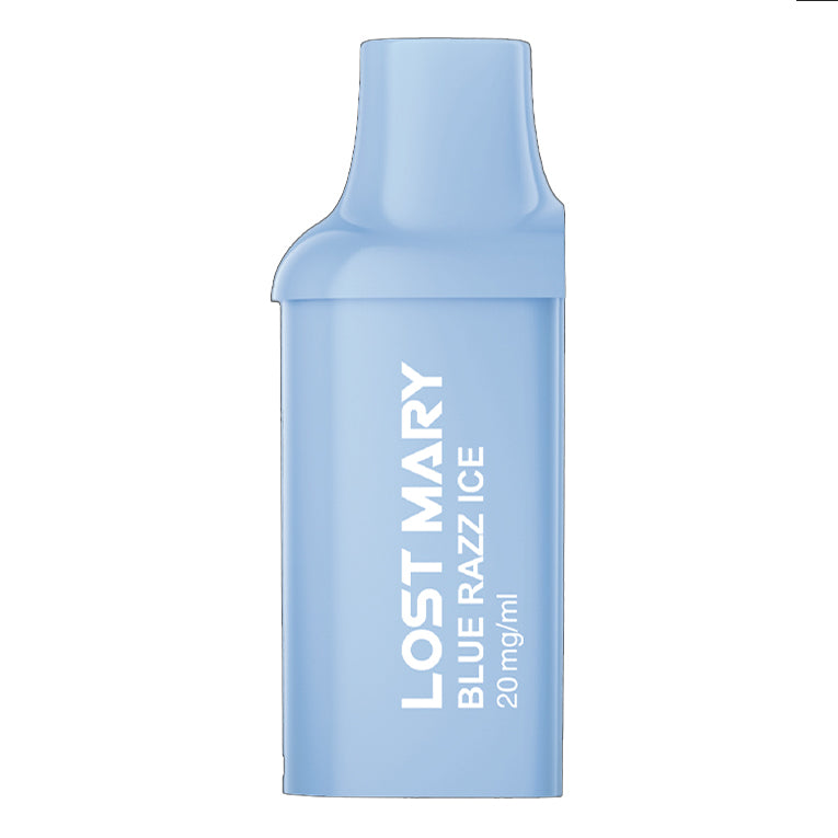 Lost Mary BM600 Pods - Blue Razz Ice - 2ml Pre-filled Pods x2 (Pack)