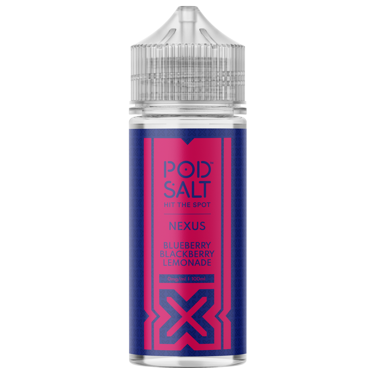 Pod Salt Nexus - Blueberry Blackberry Lemonade E-liquid 120ML Shortfill