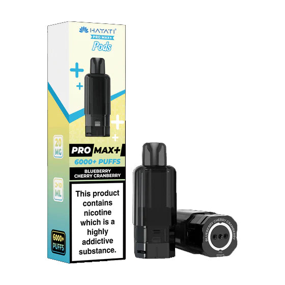 Hayati Pro Max Plus - Refill Pack - Blueberry Cherry Cranberry - Ubervape