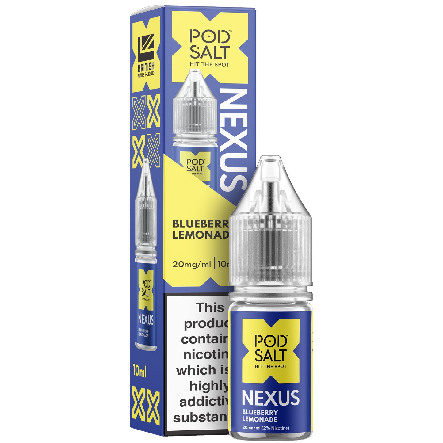 Pod Salt Nexus - Blueberry Lemonade E-liquid Salt Nic