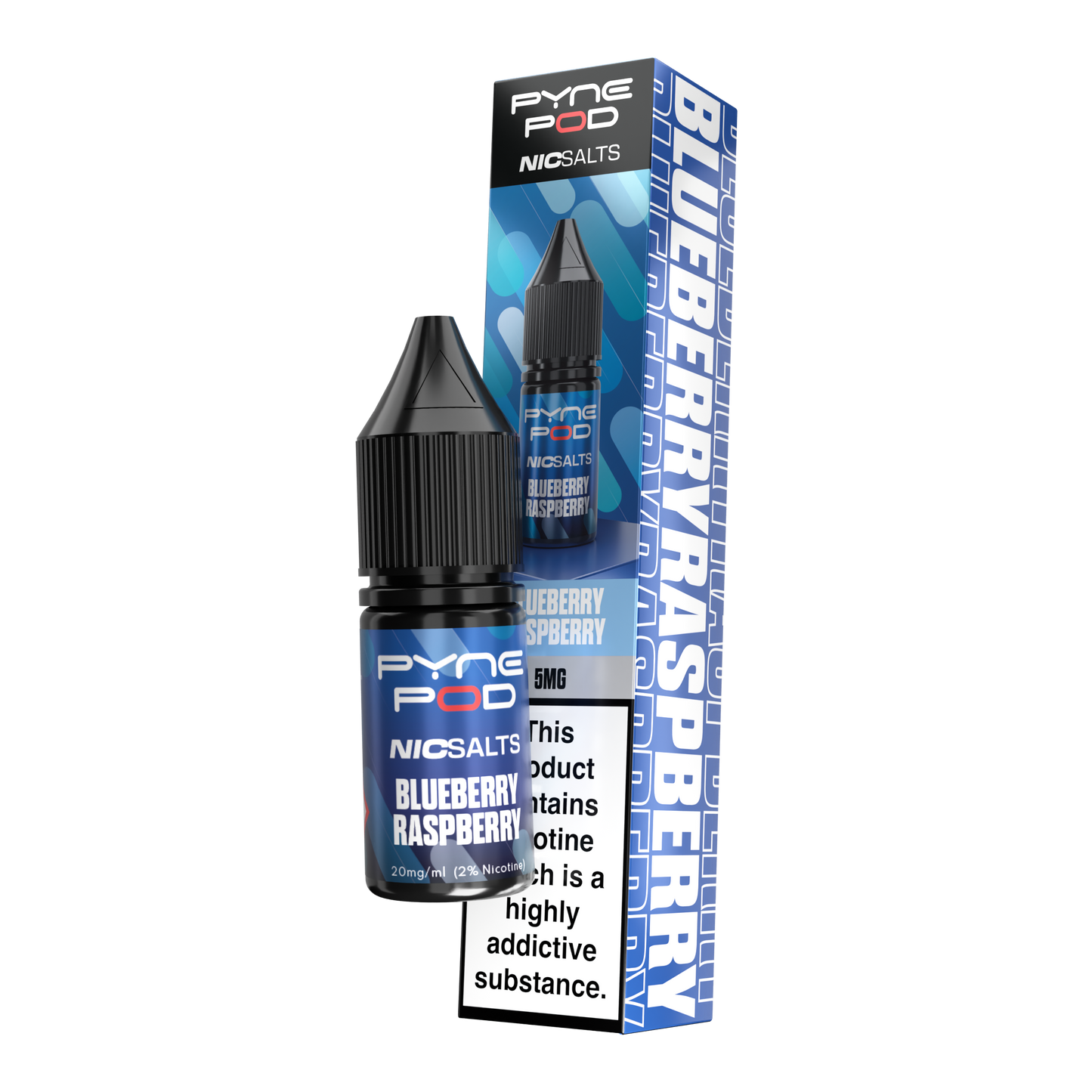 Pyne Pod Nic Salts - Blueberry Raspberry E-liquid Salt Nic