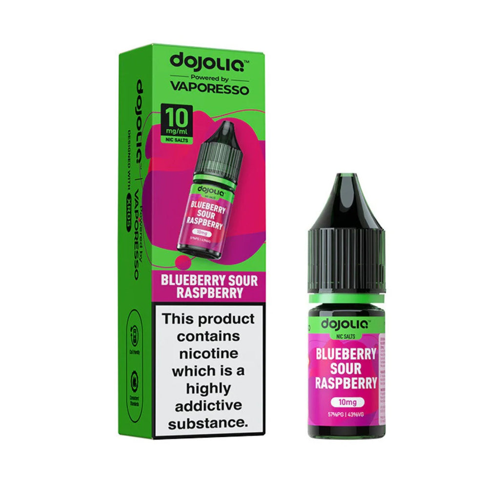 Dojoliq - Blueberry Sour Raspberry E-liquid Salt Nic