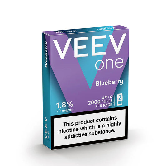 VEEV ONE - Blueberry - 2ml Pre-filled Pods x2 (Pack)