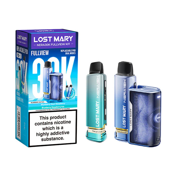 Lost Mary Nera30k - Rechargeable Disposable Pod Device - Blueberry Edition