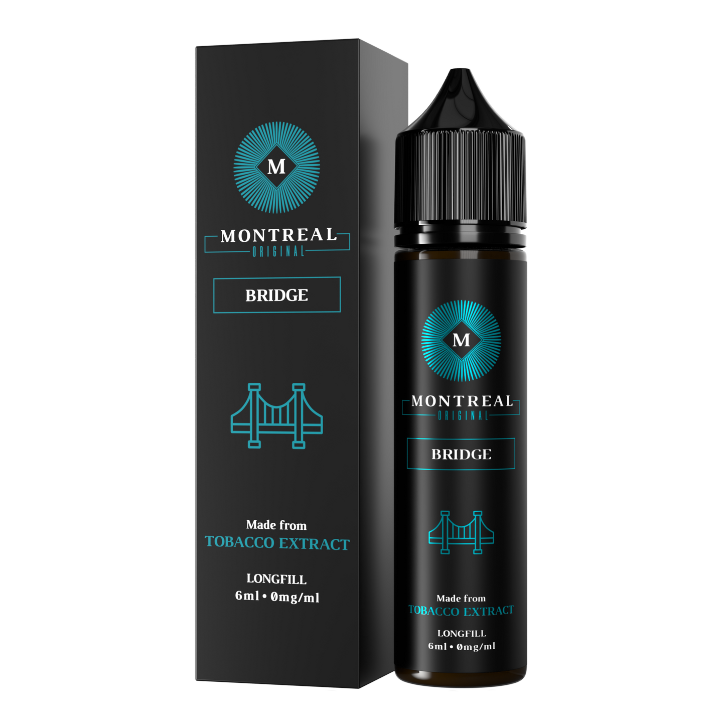 Montreal Original - Bridge  - 6ml E-liquid Concentrate - 60ml Longfill - Ubervape