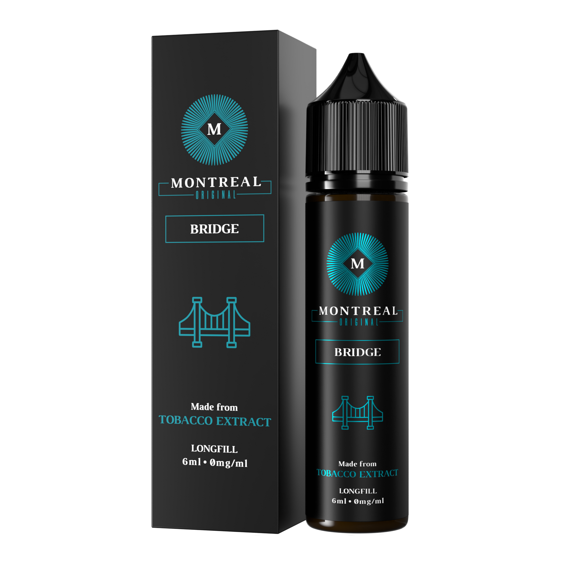 Montreal Original - Bridge  - 6ml E-liquid Concentrate - 60ml Longfill - Ubervape