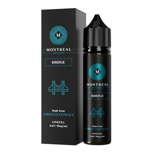 Montreal Original - Bridge  - 6ml E-liquid Concentrate - 60ml Longfill - Ubervape
